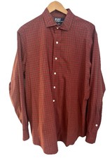 Polo Ralph Lauren Shirt Men  s XL Estate Classic Long Sleeve Dress Tartan Plaid