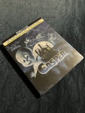 CaSPeR: 4K+blu-ray+d/c Limited EditioN sTeeLBooK “OOP/VHTF/MiNT” 👻BRaND NeW👻