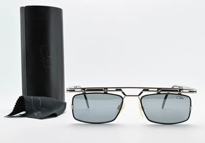 Lunettes de soleil CAZAL 975 Col 598 54-20 140 vintage années 90 carré argent... - Photo 1/4