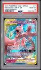 2019 POKEMON SUN & MOON UNIFIED MINDS #71 MEWTWO & MEW GX PSA 10