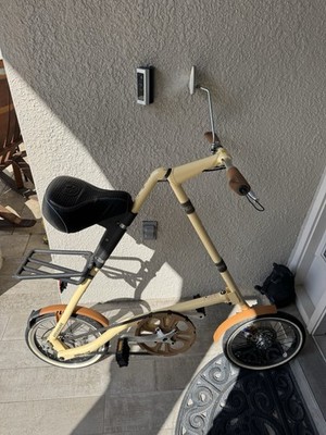 Strida Evo 3-Speed Desert Sand Ultra Limited A-Shaped Folding Bike