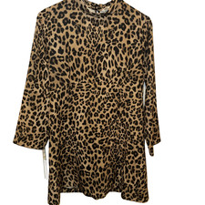 ZARA Animal Print XL Dress