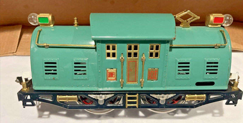 Lionel 10E Vintage Standard Gauge 0-4-0 Electric Locomotive