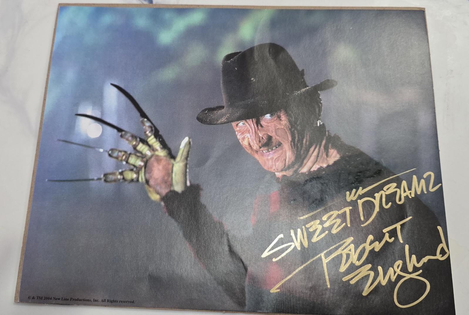 Robert Englund Signed 8x10  Autograph Nightmare On Elm Street Freddy Krueger