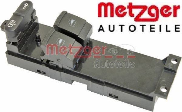 Metzger 0916380 Schalter FüR Fensterheber Schalter Fensterheber FüR Skoda-image
