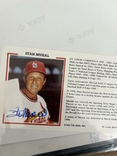 stan musial autograph Photo