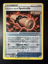 Pokemon Karte Kampfstile Nr 133/163 Fokussierter-Angriff-Spottrolle Reverse Holo