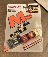 Rokar-Lifelike & M Car . Stock Car . Red/Yellow #72