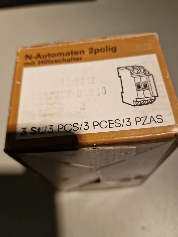 3X Siemens Interruptor Automático 5 SN 7 G 10A 220/380V 240/415V - Imagen 2 de 4