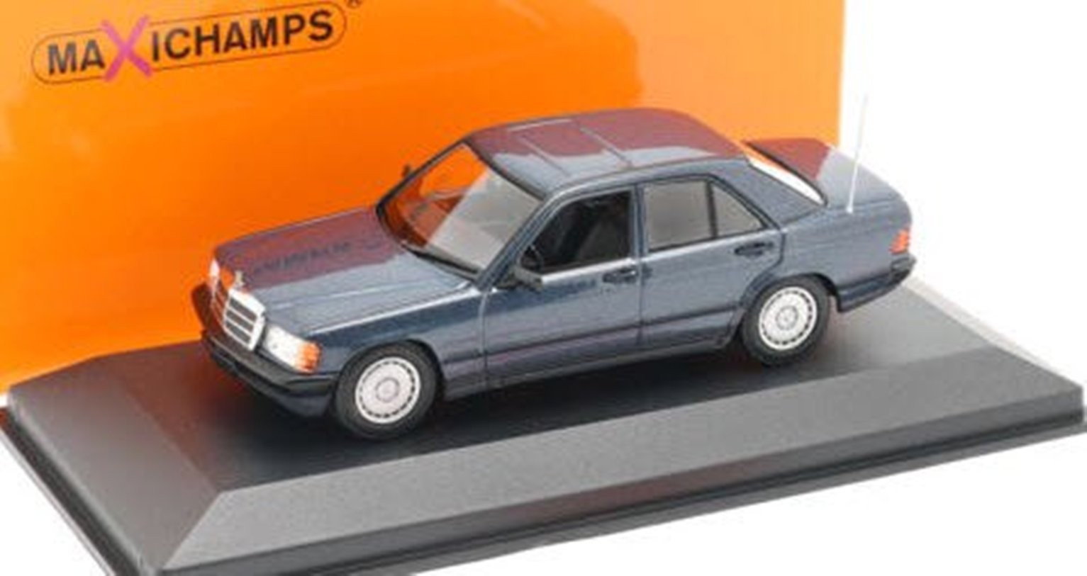 Mercedes 190E W201 Maxichamps 1/43 idée cadeau pour passionné auto