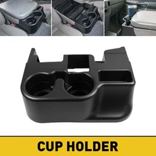 Matte Black Console Center Cup Holder Fit For 03-12 Dodge Ram 1500 2500 3500 USA