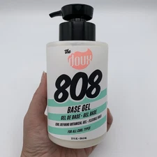 The Doux 808 Base Botanical Curl Activating Hair Gel Flexible Hold 12 fl oz