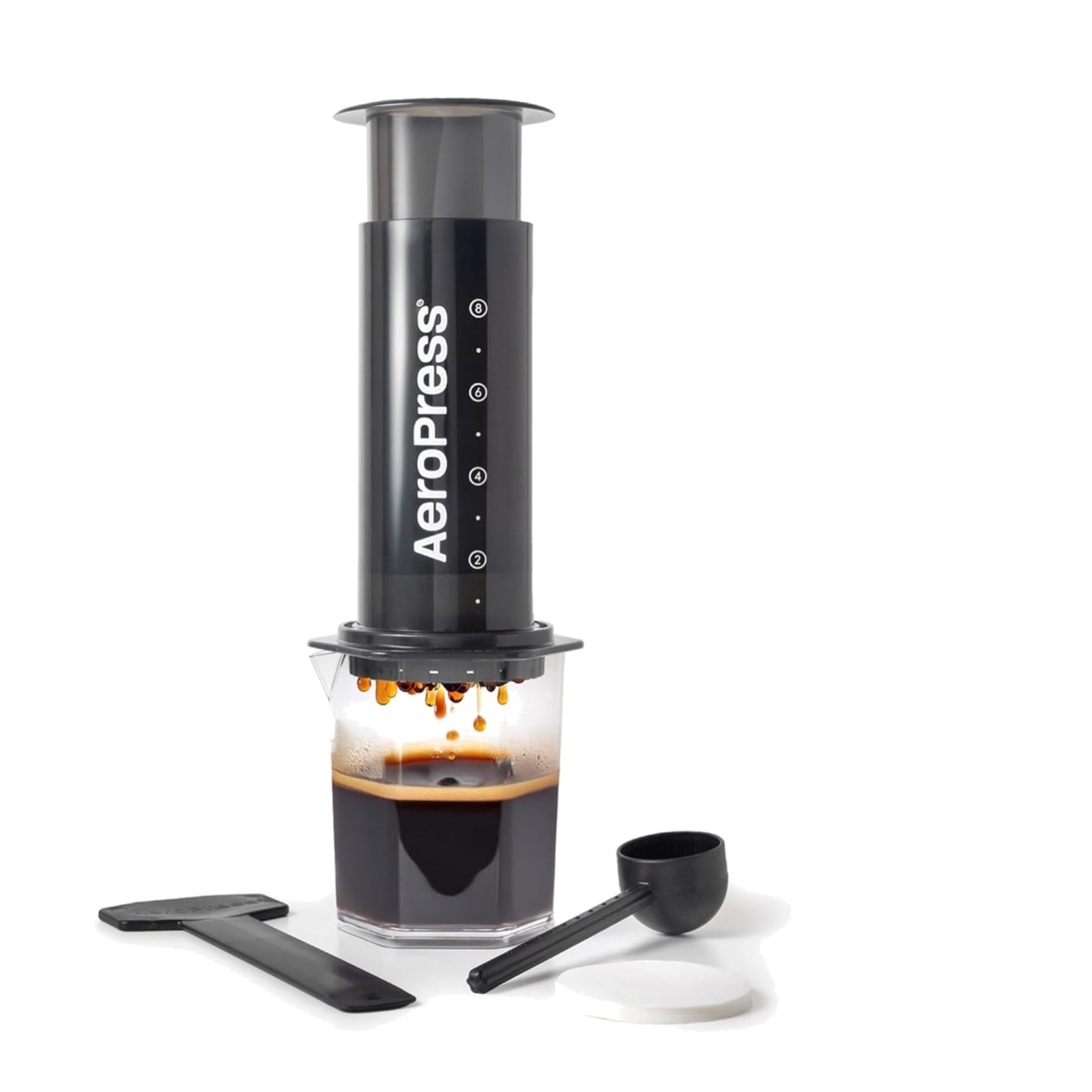 , All-in-one Large French Press, Pour-over & Espresso Style 