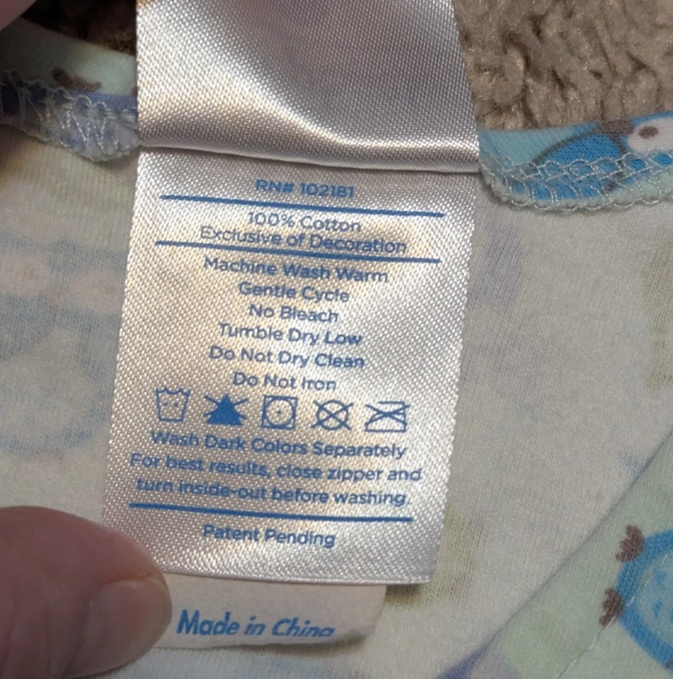 Saco de dormir Halo Swaddle transição corujas tamanho L 12-18M bebê criança 22-28lbs - Imagem 4 de 4