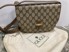 Vintage Gucci GG Monogram Shoulder Bag Crossbody