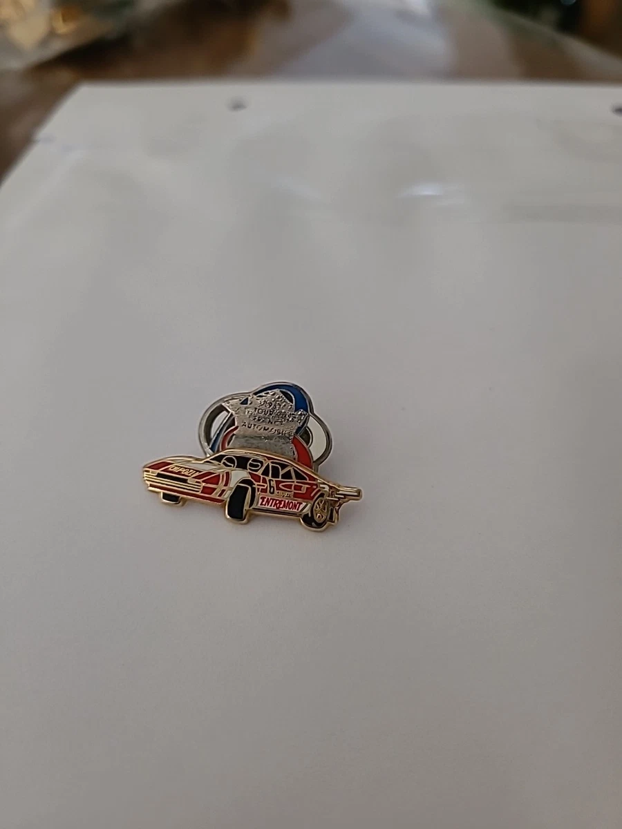 BEAU PIN'S VOITURE COURSE LE MANS FERRARI 250 GT 1955 N° 417 EGF BASE ARGENT