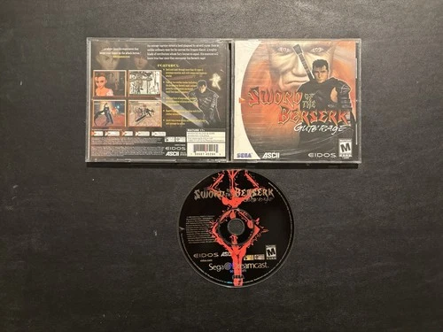 Sword of the Berserk: Guts' Rage (Sega Dreamcast, 2000) CIB Complete Tested Reg