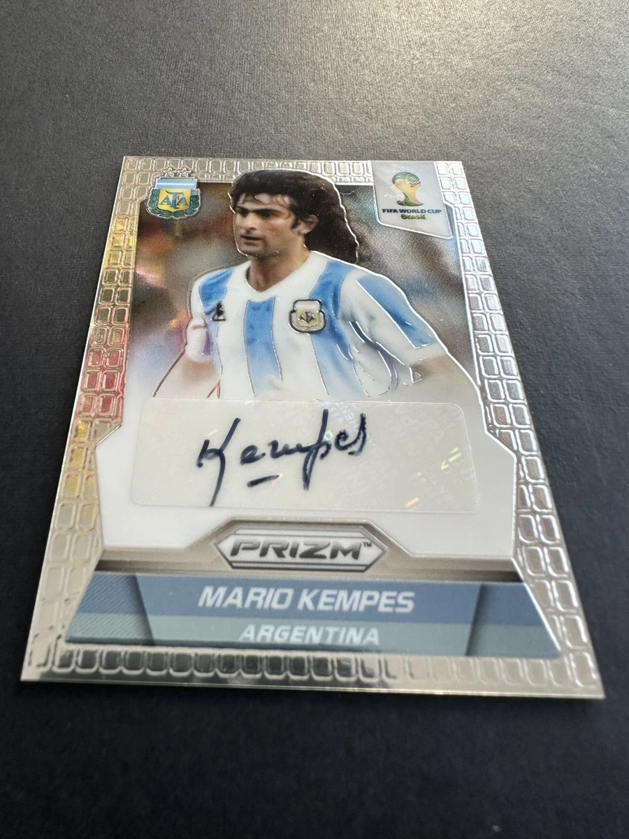 World Cup Top Scorer Mario Kempes Donated a Argentina Jersey
