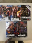 G.I. Joe Classified Cobra Infantry Officer Troop Builder Lot of 5 6" Figures