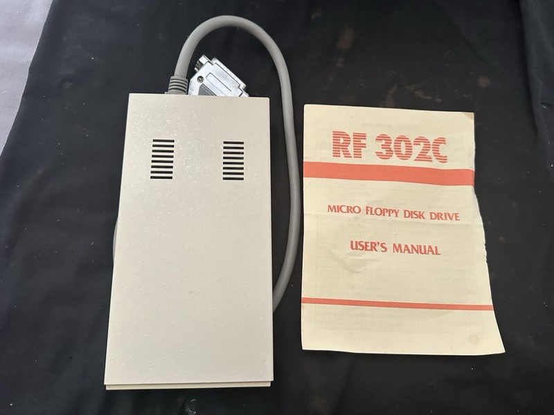 Working Amiga Unbranded External Floppy Disk Drive Tested Working Ok See Listing