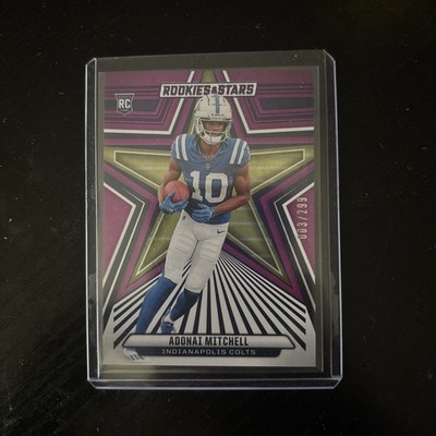 2024 Panini Rookies & Stars - Rookies Adonai Mitchell #102 Purple /299 (RC)