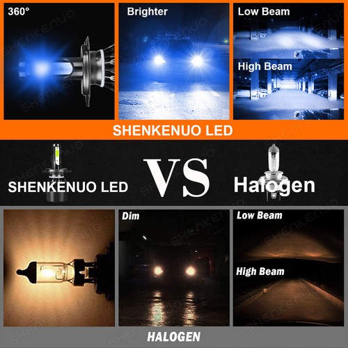 For Toyota Tacoma 2012-2015 Combo LED Headlight Kit Hi/Lo Beam Fog Light Bulb - Picture 7 of 13