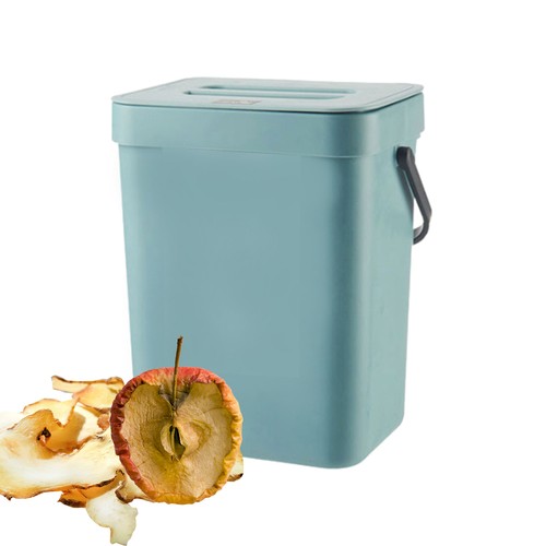 Hanging Garbage Can Cabinet Folding Trash Bin Wall Mounted Kitchen Waste Basket - Picture 4 of 10