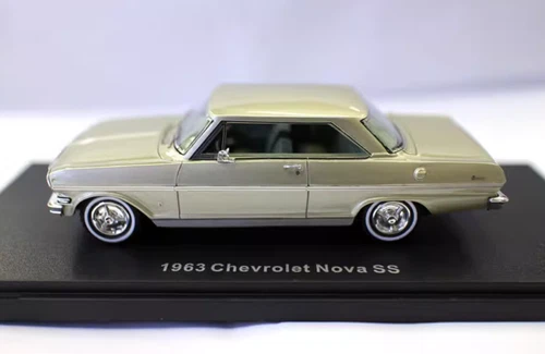 1/43 Resin car model Chevrolet Nova SS 1963 khaki - Picture 2 of 11