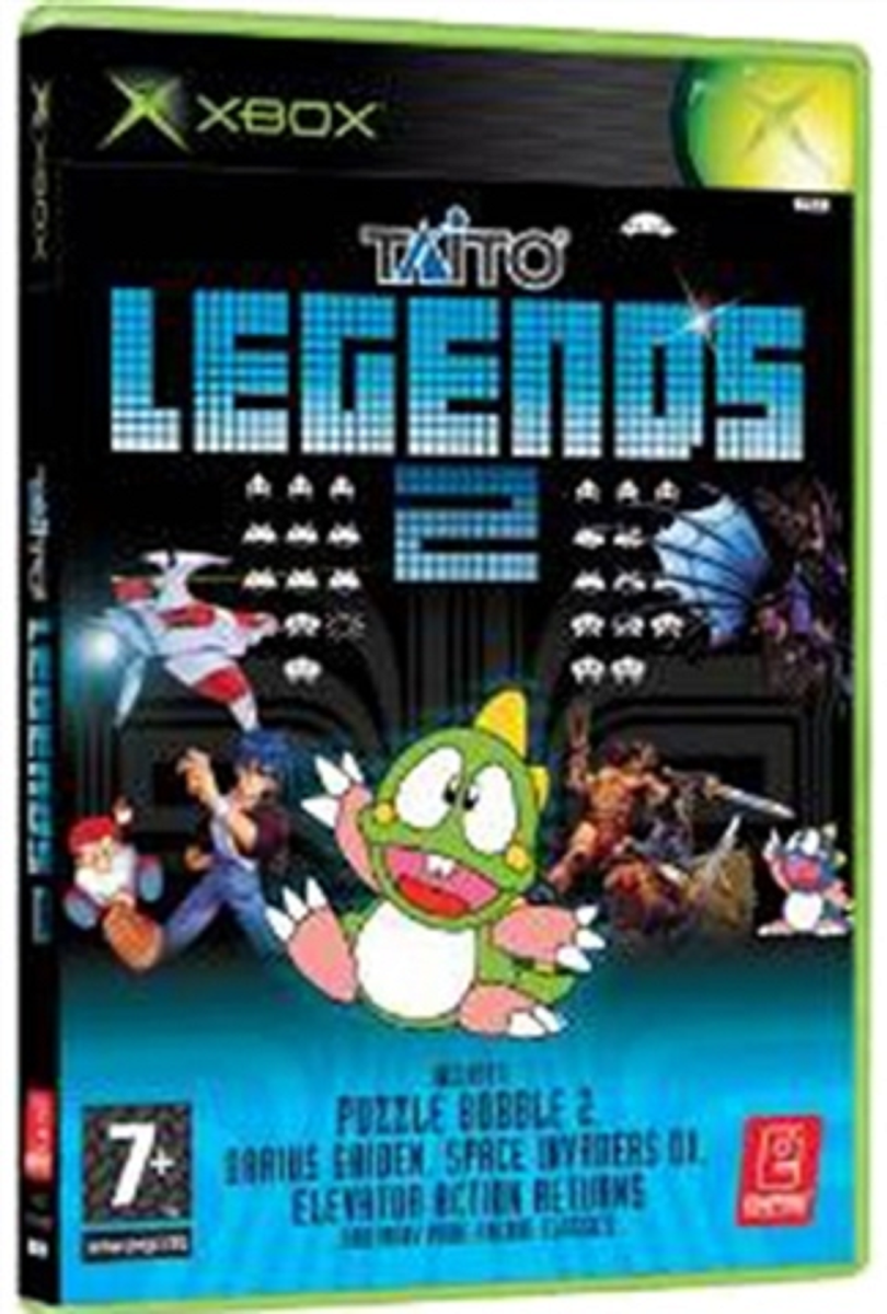 Taito Legends 2 Xbox Original PAL UK 2006 Game Complete Microsoft