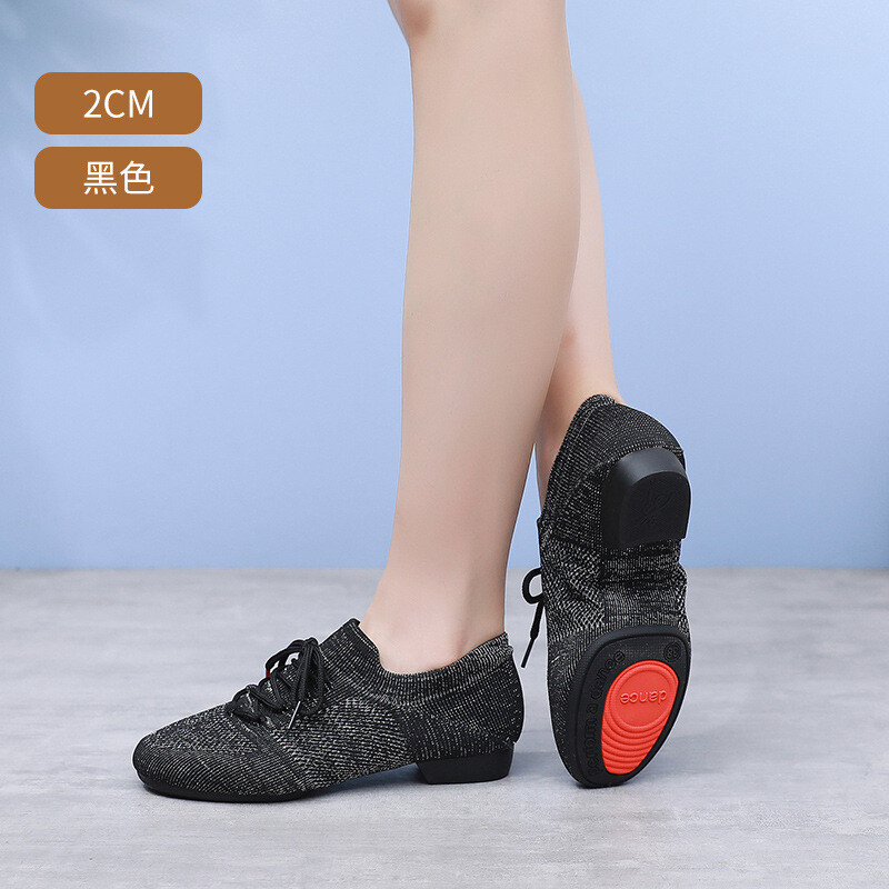 SAOLA Scarpe da ballo da donna pantofole latine per adulti suola morbida scarpe da allenamento danza