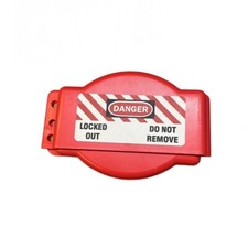 Leaderman LDM-GATEVALVE-LOCKOUT-L Large Adjustable Gate Valve Lockout