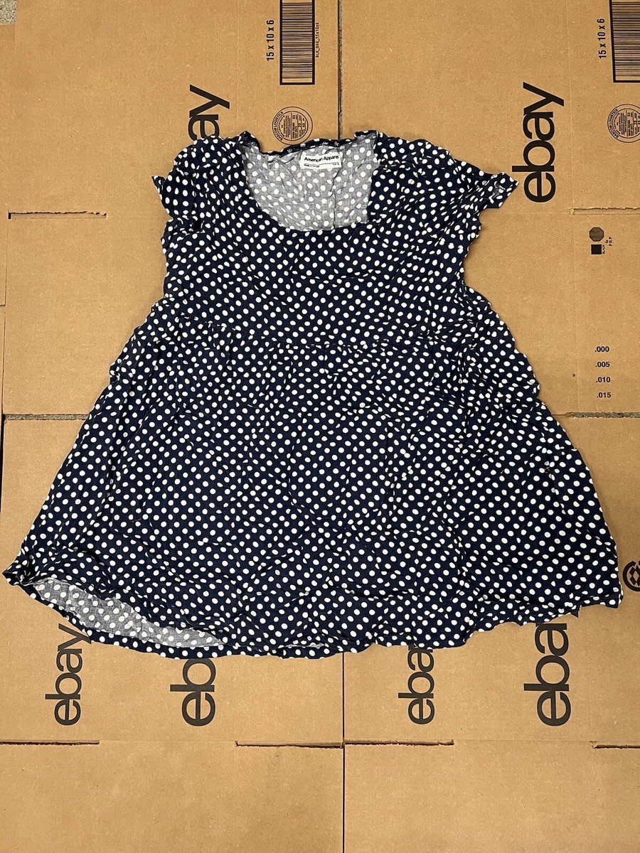 american apparel black babydoll dress Soft Flex Ponte Mini Babydoll Dress for Tall Women in Black 16 / Tall / Black