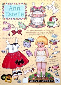 ann estelle paper dolls