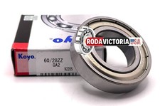 KOYO JAPAN 60/28 ZZ DEEP GROOVE BALL BEARING, METAL SHIELDED 28x52x12mm