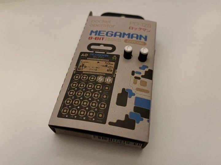 Teenage Engineering pocket operator Rock Mega man PO-128 voice