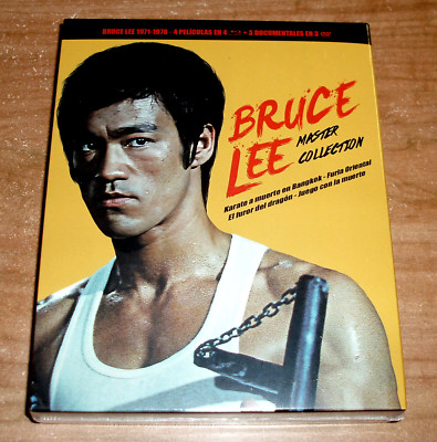 Bruce Lee 1971-1978 Collection 4 Movies Blu-Ray + 3 Documentaries DVD New
