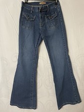 Tommy Hilfiger Flare Blue Denim Jeans Size 7 Regular