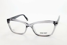 NINE WEST NW5060 057 Grey 52-17-135 Eyeglass Frames Flex Hinges X681