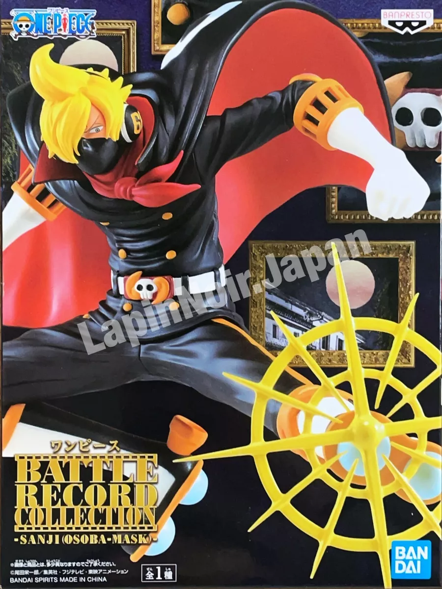 Estátua One Piece Battle Record Sanji Osoba Mask Banpresto