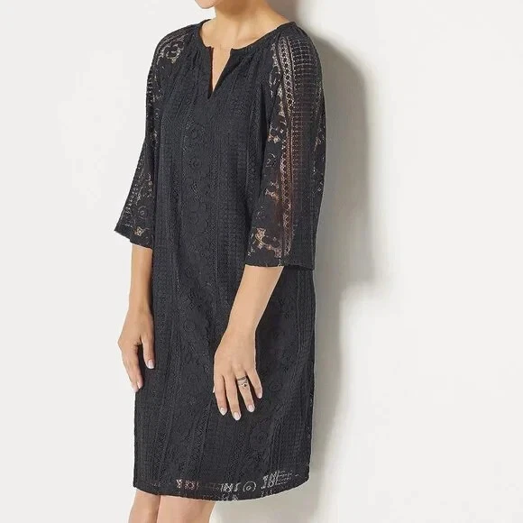 Isaac Mizrahi Women's Lace Black Dresses for Women for sale | eBay