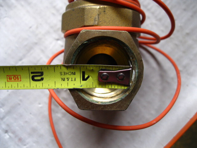 Dema Solenoid Valve   18PHPR 24v used working 1" NPT