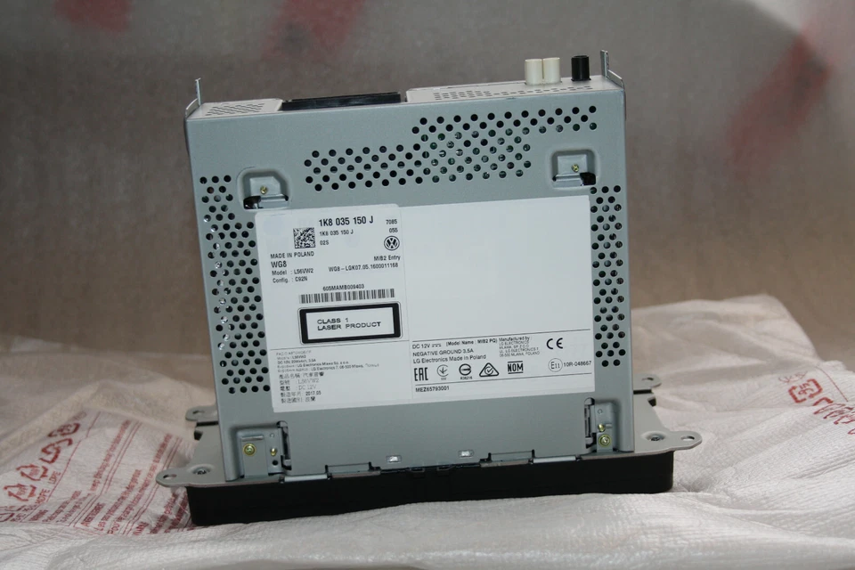 VW Alhambra Tiguan Scirocco Sharan T6 Caddy Radio CD Aux Touch SD 1K8035150J DAB - Bild 4 von 4