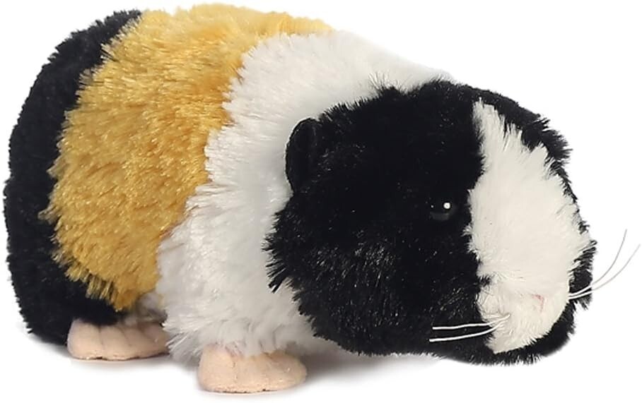 Peluche Guinea Pig originale Aurora 20,5 cm 31725 Mini Flopsies raro unico