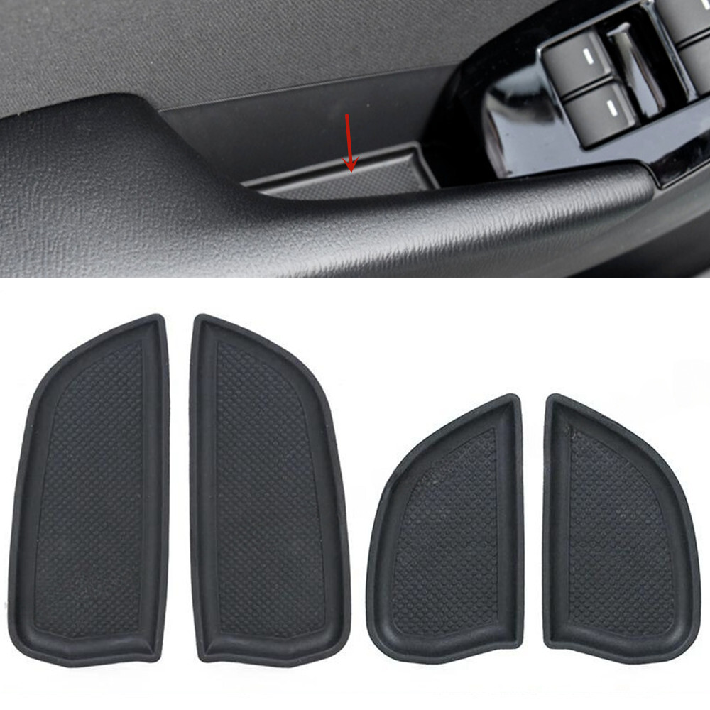 4pcs Front Rear Inner Door Handle Cushion Armrest Cover For Mazda