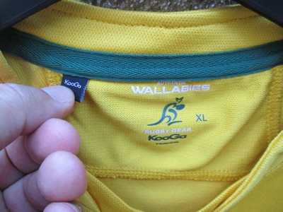 Maillot De Rugby Kooga Australie Wallabies 2010-2011 - Taille 5XL - Occasion