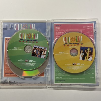 California Dreams Season 3 Shout Factory 3 Disc Set RARE