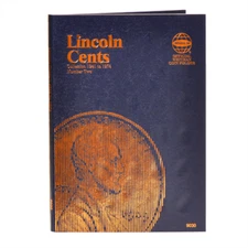 Lincoln Cents Coin Holder Folder Album 1941-1974 Whitman Penny Cent Case 9030