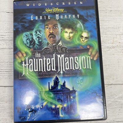Disney Haunted Mansion Eddie Murphy Dvd Widescreen Spooky Special Features