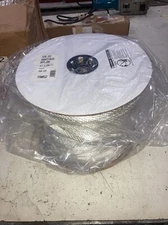 #12 (3/8") White Solid Braid Nylon Rope - 500’ 450lb Load