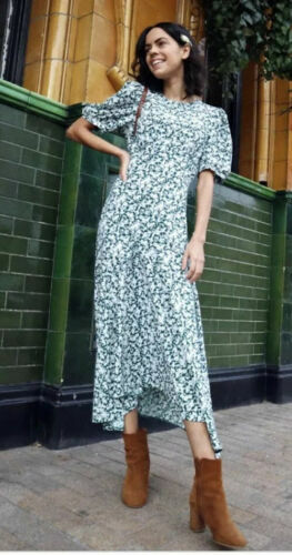 Midi Dresses Primark Blue Floral Dress Primark Women's Dresses On Sale Up  To 90% Off Retail